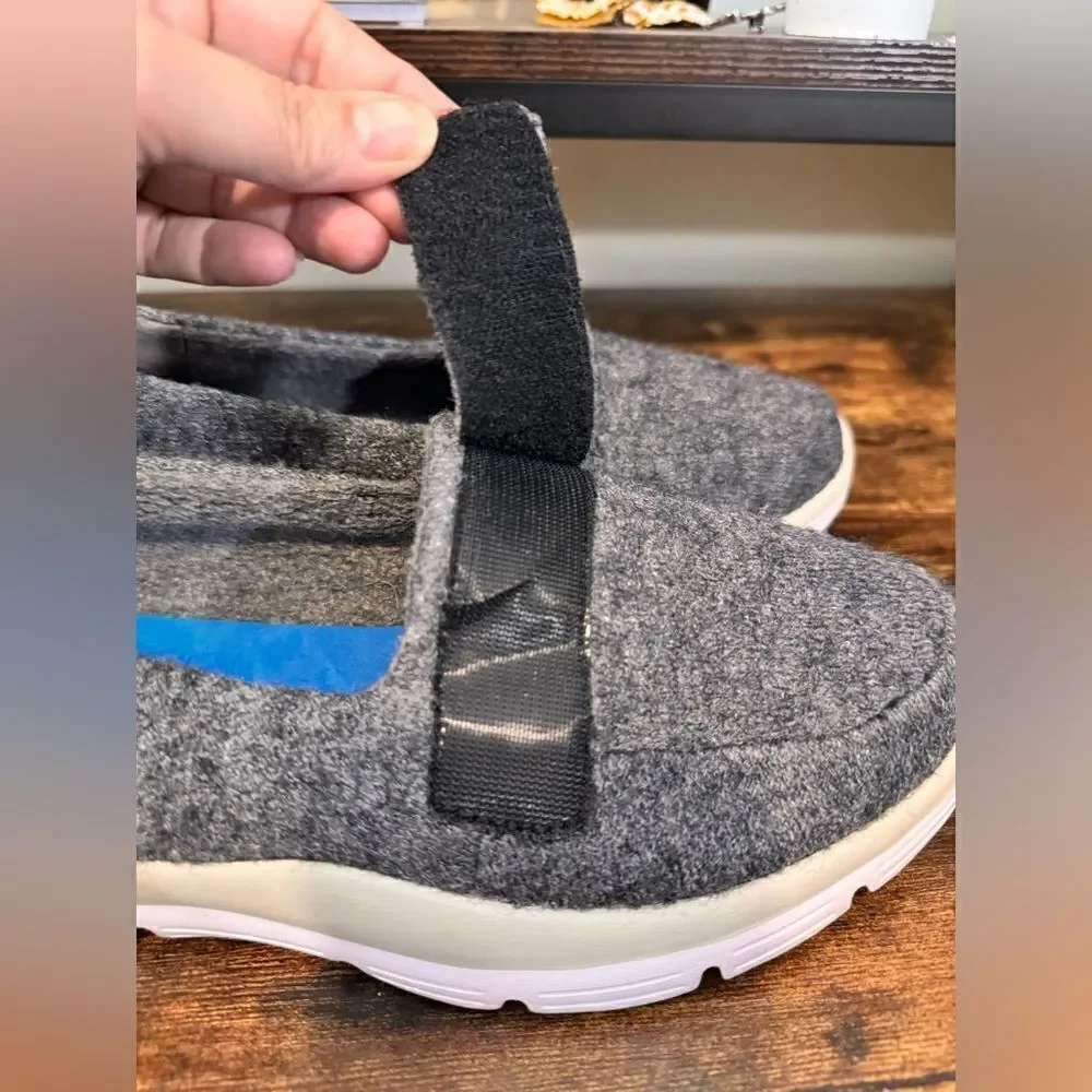 Dr.‎ Comfort Grey Wool Autumn Casual Espadrille size 9